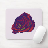 Tapis De Souris Souris rouge Rose (Avec souris)