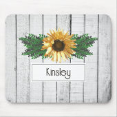 Tapis De Souris Souris Rustique Tournesol (Devant)