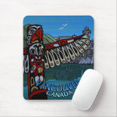 Tapis De Souris Souris Souvenir de Vancouver Canada (Avec souris)