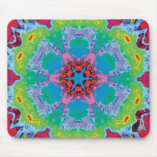 Tapis De Souris Souris Stemma Kaleidoscope (Devant)