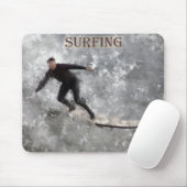 Tapis De Souris Souris surfer (Avec souris)