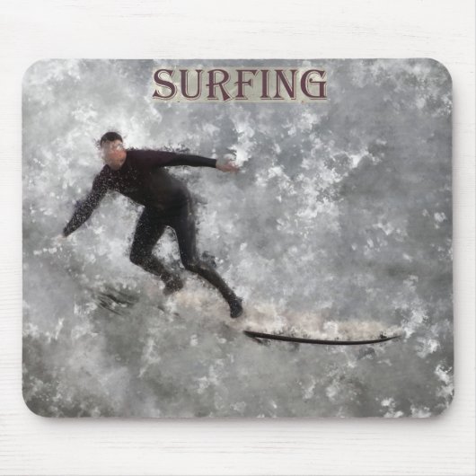Tapis De Souris Souris surfer (Devant)