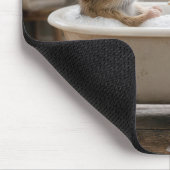 Tapis De Souris Souris trempant dans un bain moussant (Coin)