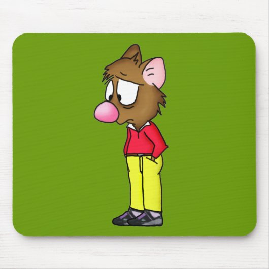 Tapis De Souris Souris triste Mousepad (Devant)