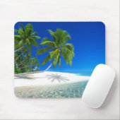 Tapis De Souris Souris Tropical Beach (Avec souris)