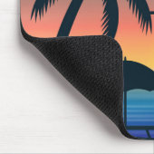 Tapis De Souris Souris Tropical Sunset (Coin)