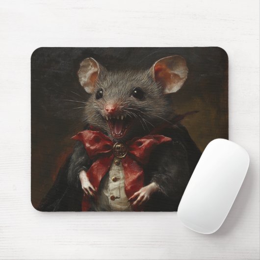 Tapis De Souris Souris Vampire (Avec souris)