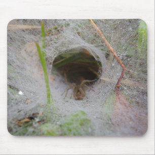 Tapis De Souris Souris Web Spider du tunnel européen