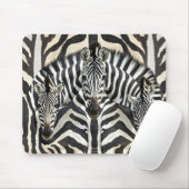Tapis De Souris Souris Zebra (Avec souris)