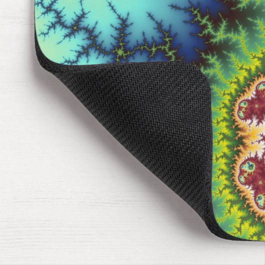 Tapis De Souris Sous La Forêt - Mousepad Fractal (Coin)