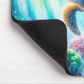 Tapis De Souris Sous la tortue de mer (Coin)