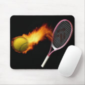 Tapis De Souris Sous le feu Mousepad (Avec souris)