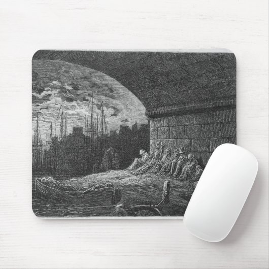 Tapis De Souris Sous les voûtes (Avec souris)