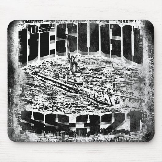Tapis De Souris Sous-marin Besugo Mousepad (Devant)