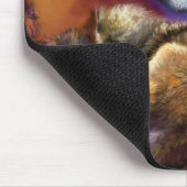 Tapis De Souris Sous une lune bleue Mousepad (Coin)