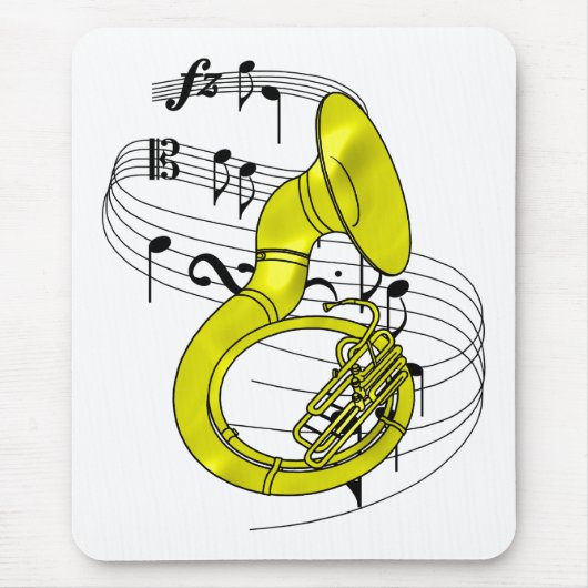 Tapis De Souris Sousaphone (Devant)