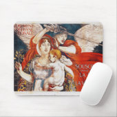 Tapis De Souris Souscrivez pour accélérer la paix par Victory (Avec souris)