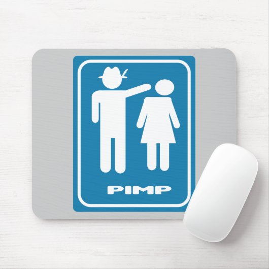 TAPIS DE SOURIS SOUTENEUR (Avec souris)