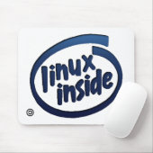 Tapis De Souris Souteneur Linux avec votre Mousepad ! (Avec souris)