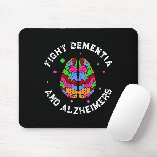 Tapis De Souris Soutenez Alzheimer Awareness EndAlz Lutter contre  (Avec souris)