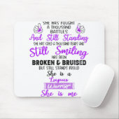 Tapis De Souris Soutenez les cadeaux de guerrier Lupus (Avec souris)