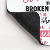 Tapis De Souris Soutenez les dons de guerrier d'Aneurysme cérébral (Coin)