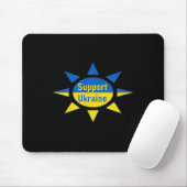 Tapis De Souris Soutenez l'Ukraine  (Avec souris)
