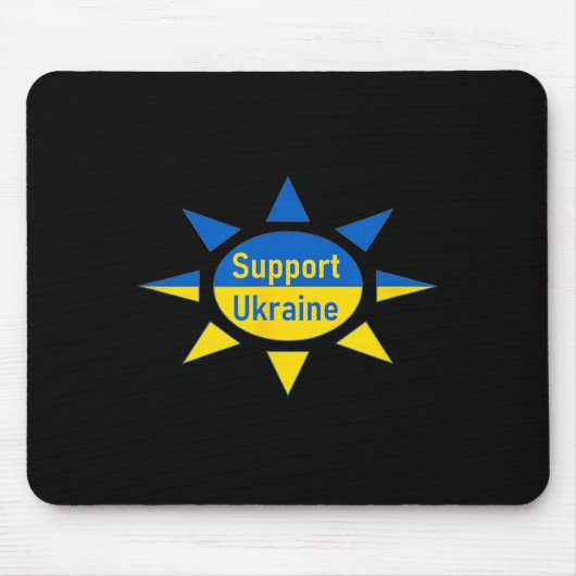 Tapis De Souris Soutenez l'Ukraine  (Devant)