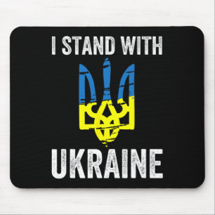 Tapis De Souris Soutenez l'Ukraine Soutenez l'Ukraine Résistez Man
