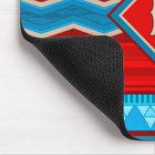 Tapis De Souris Southwest River Canyon Red Turquoise Personalized (Coin)