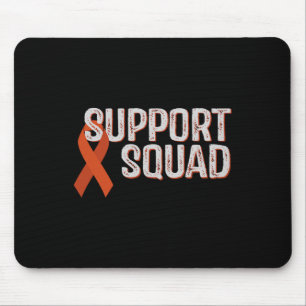 Tapis De Souris Soutien à la sensibilisation à la leucémie Écran d