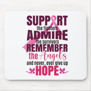 Tapis De Souris Soutien aux luttes contre le cancer du sein Cancer