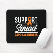 Tapis De Souris Soutien du guerrier du copd Escadron Sensibilisati (Avec souris)
