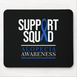 Tapis De Souris Soutien Équipe Alopécie Sensibilisation Perte de c