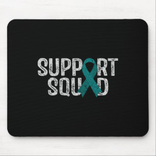 Tapis De Souris Soutien Équipe de sensibilisation au cancer de l'o