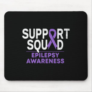 Tapis De Souris Soutien Escadron Epilepsie Sensibilisation Mois Fa