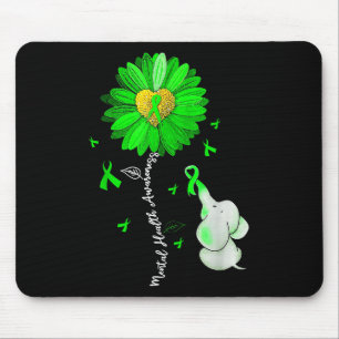 Tapis De Souris Soutien Motivationnel Guerrier Sensibilisation à l
