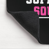 Tapis De Souris Soutien Squad Sensibilisation au cancer du sein Ru (Coin)