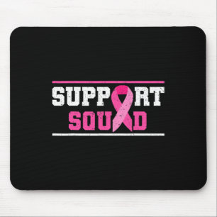 Tapis De Souris Soutien Squad Sensibilisation au cancer du sein Ru