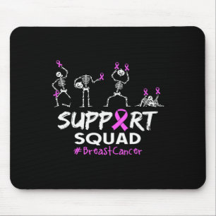 Tapis De Souris Soutien Squad Sensibilisation au cancer du sein Sk