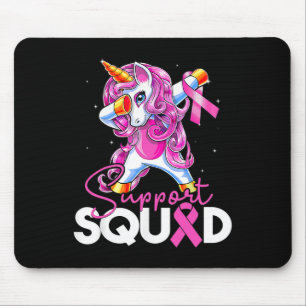 Tapis De Souris Soutien Squad Sensibilisation au cancer du sein Un