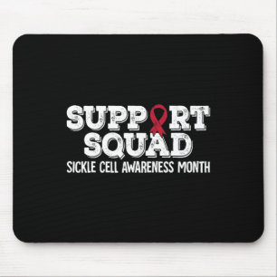 Tapis De Souris Soutien Squad Sickle Cell Awareness Mois 1