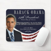 Tapis De Souris Souvenir 2013 d'inauguration d'Obama Mousepad (Avec souris)
