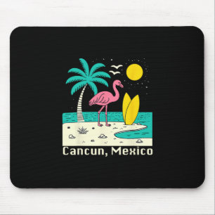 Tapis De Souris Souvenir de Cancun Mexique Famille Correspondante