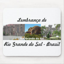 Tapis de souris souvenir de Rio Grande do Sul - Br