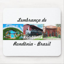 Tapis de souris souvenir de Rondônia Brésil