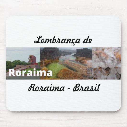 Tapis de souris souvenir de Roraima Brésil (Devant)