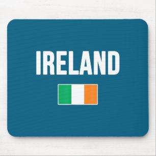 Tapis De Souris Souvenir Drapeau Irlandais Irlande