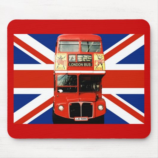 Tapis De Souris Souvenir Mousepad de Londres Angleterre (Devant)