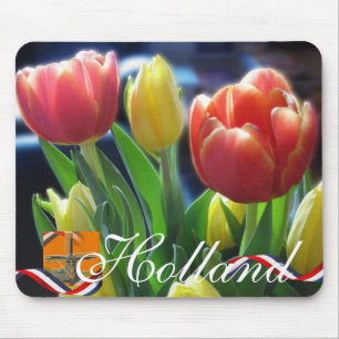 Tapis De Souris Souvenir Mousepad de tulipes de la Hollande
